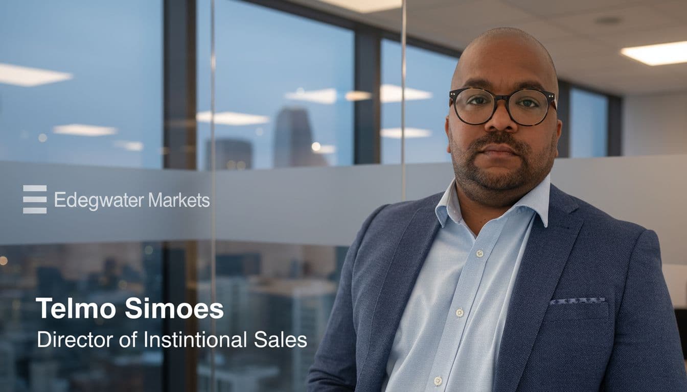 Telmo Simoes Joins Edgewater Markets in Sales Role