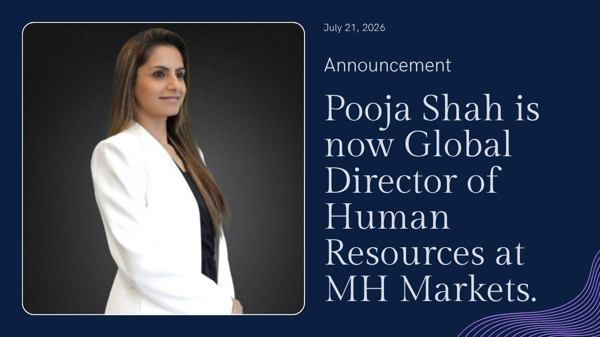 Pooja Shah Promoted to Global HR Director at MH Markets