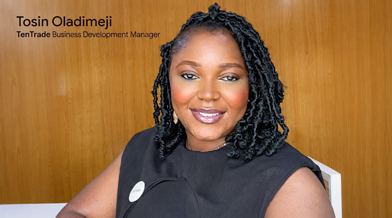 Tosin Oladimeji is TenTrade new business development manager