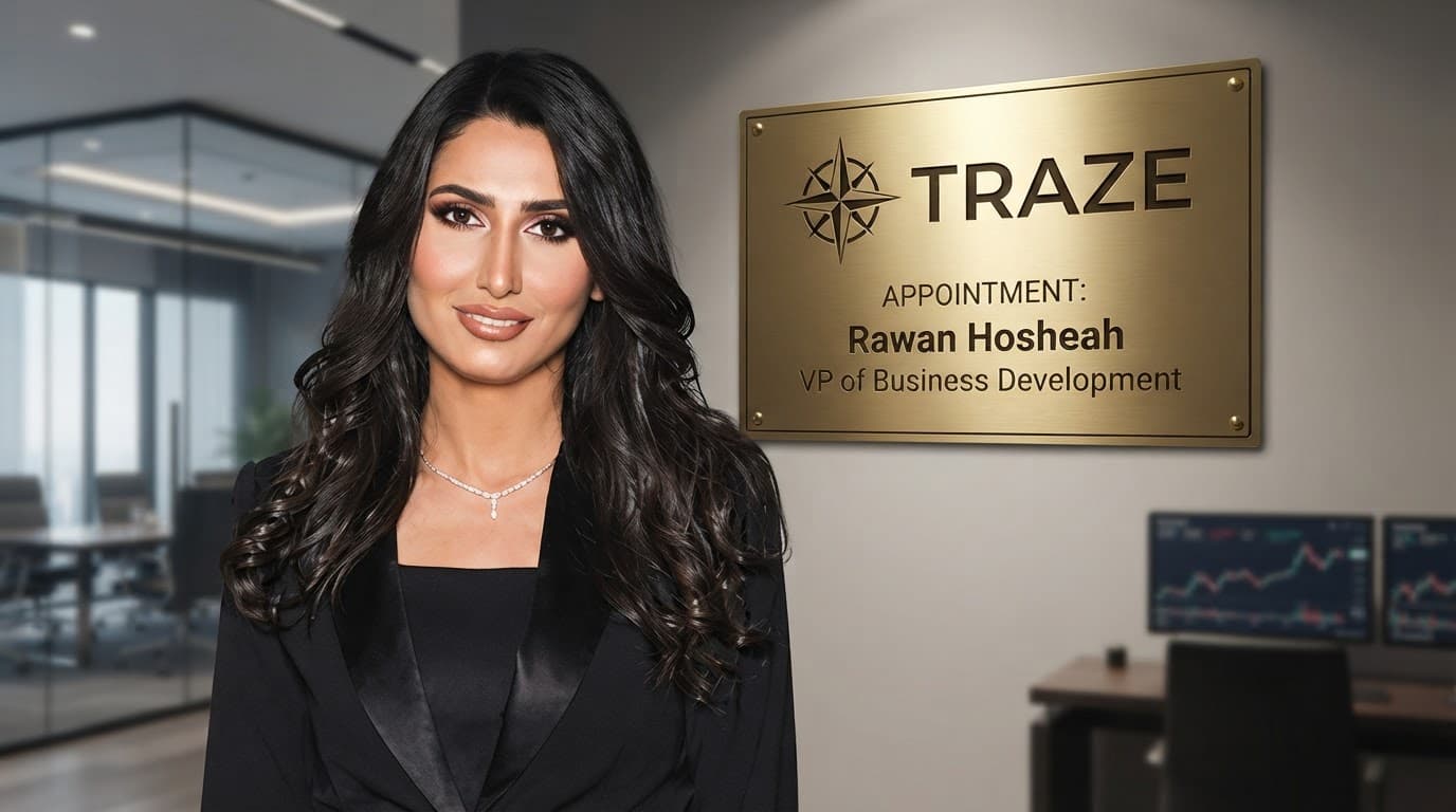 Traze Hires CFI Exec Rawan Hosheah As VP BizDev Joins Traze