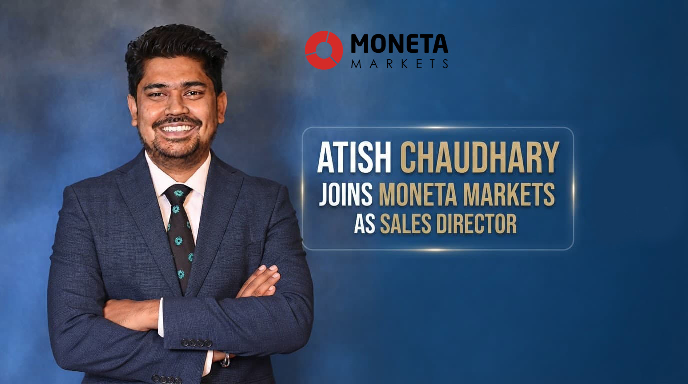 Atish Chaudhary joins Moneta Markets as Sales Director
