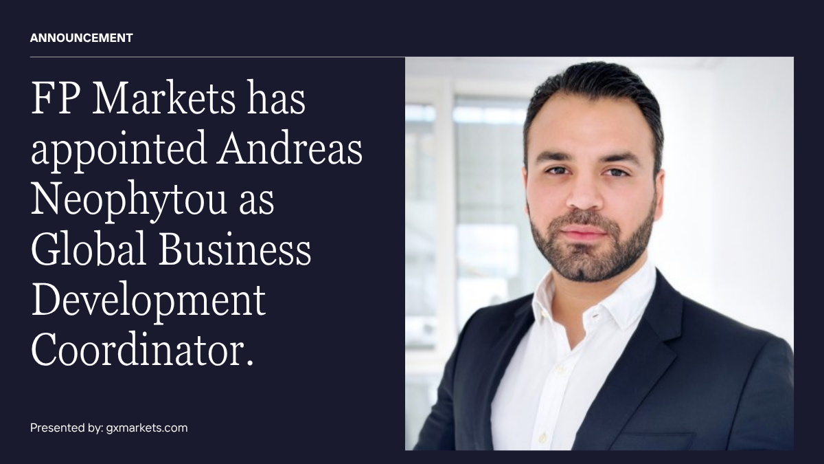 FP Markets Names Andreas Neophytou Global Coordinator