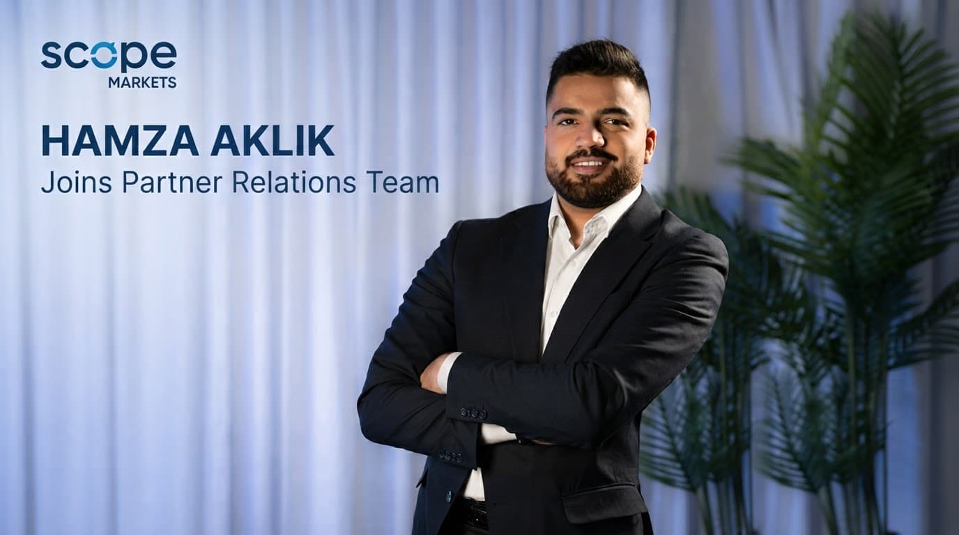 Hamza Aklik joins Scope Markets Partner Relations team.