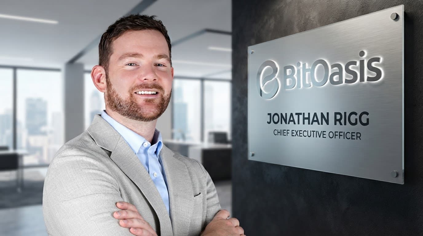 Jonathan Rigg is now BitOasis chief executive officer