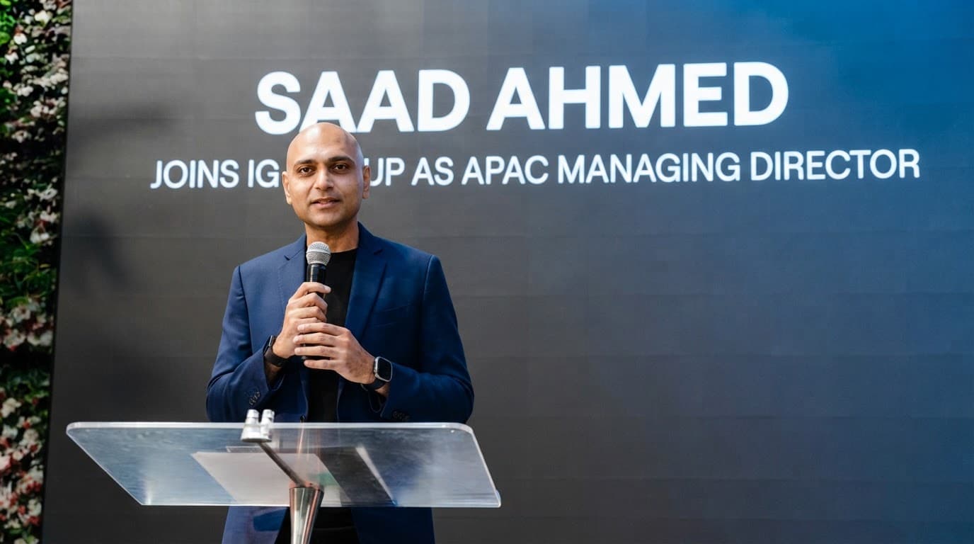 IG Group Names Saad Ahmed Managing Director for APAC