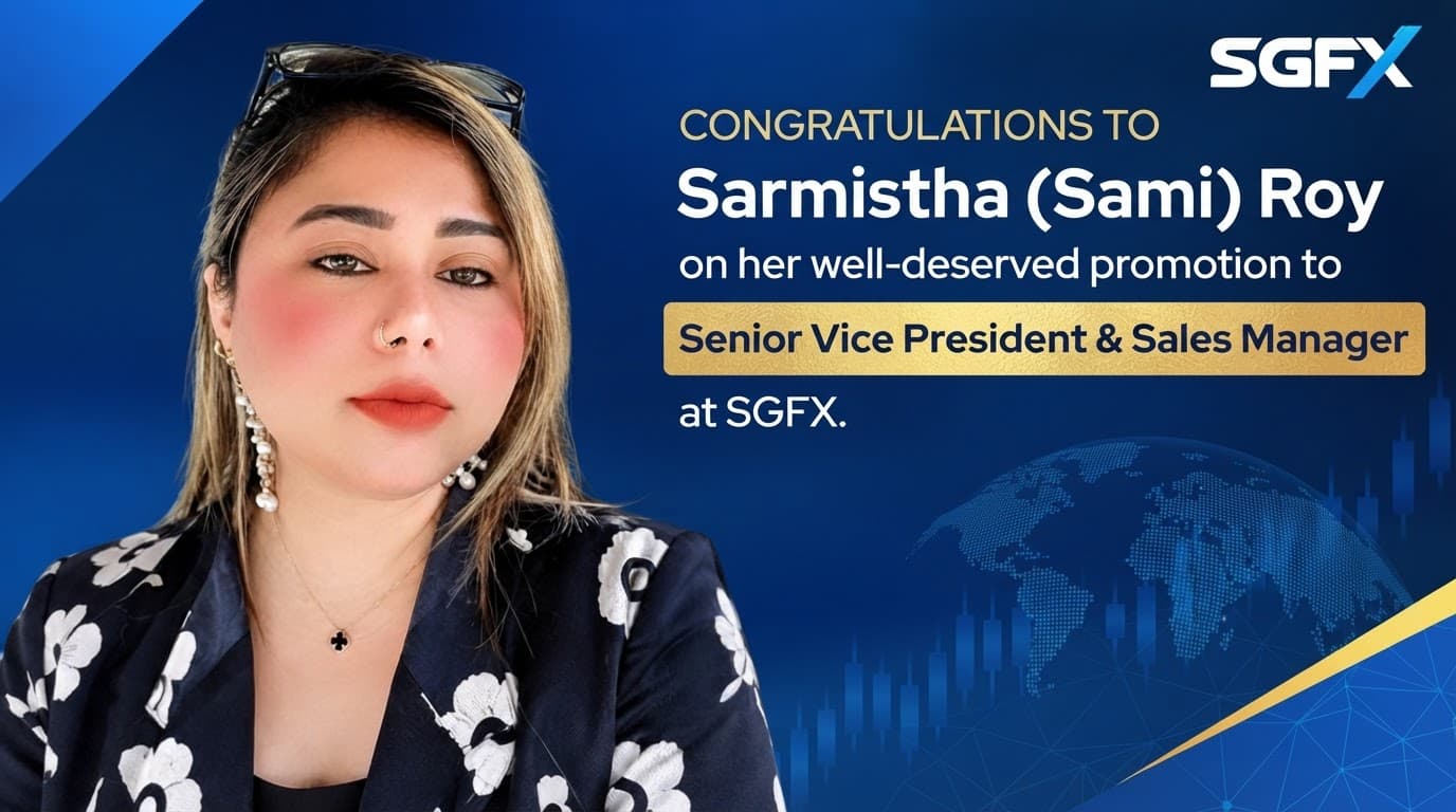 SGFX has appointed Sarmistha (Sami) Roy as Sales Manager
