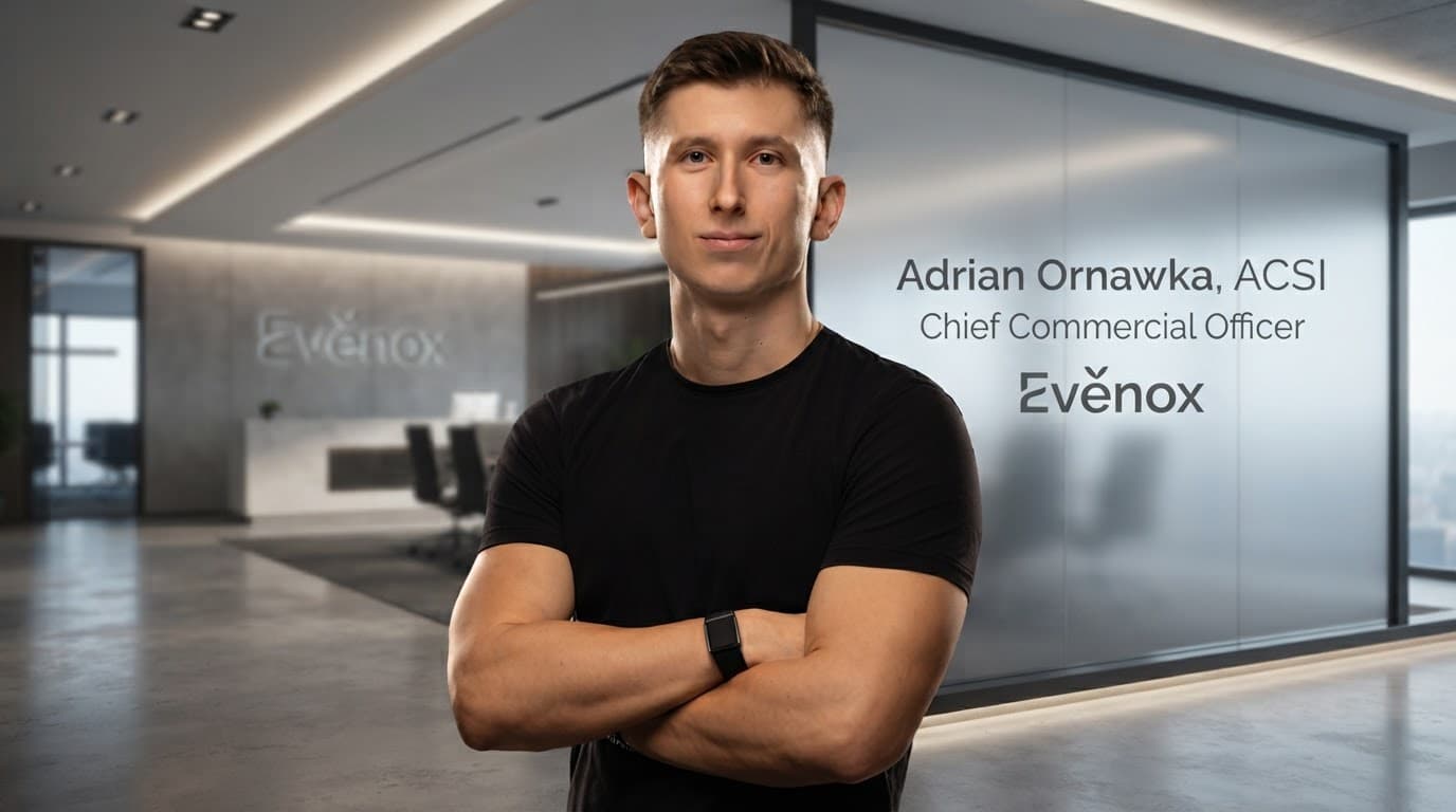 Adrian Ornawka, ACSI is Evenox new Chief Commercial Officer