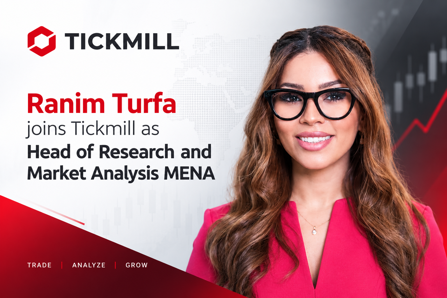 Tickmill Hires Ranim Turfa To Lead MENA Research