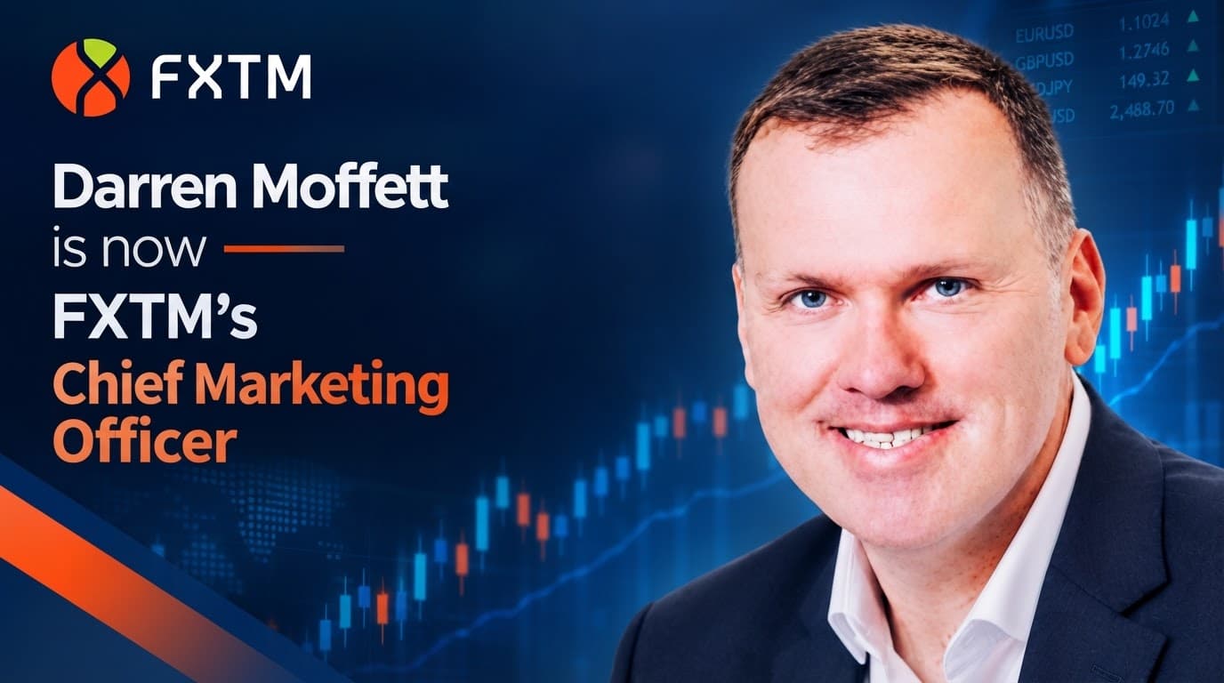 Darren Moffett Joins FXTM as Chief Marketing Officer