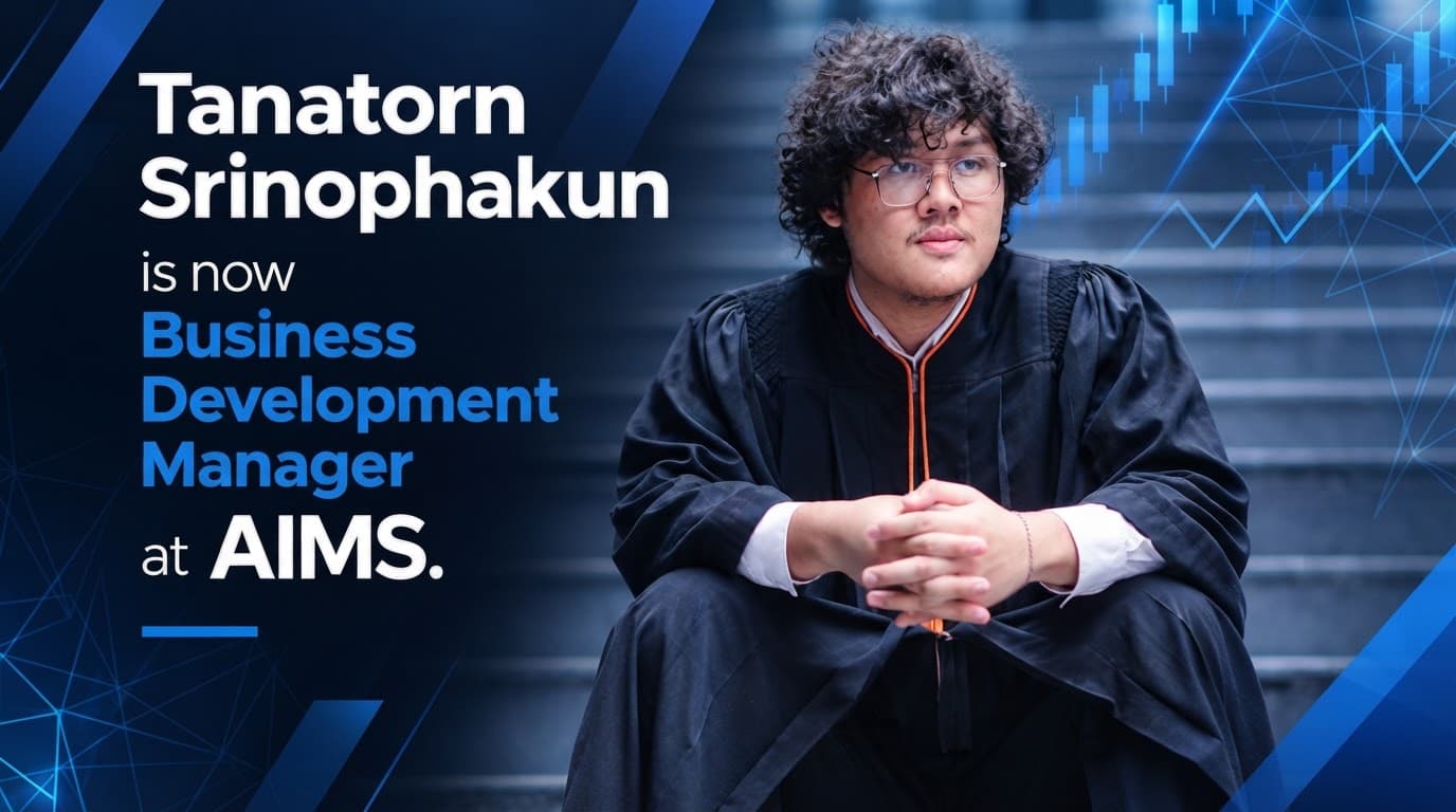 Tanatorn Srinophakun Joins AIMS As BD Manager