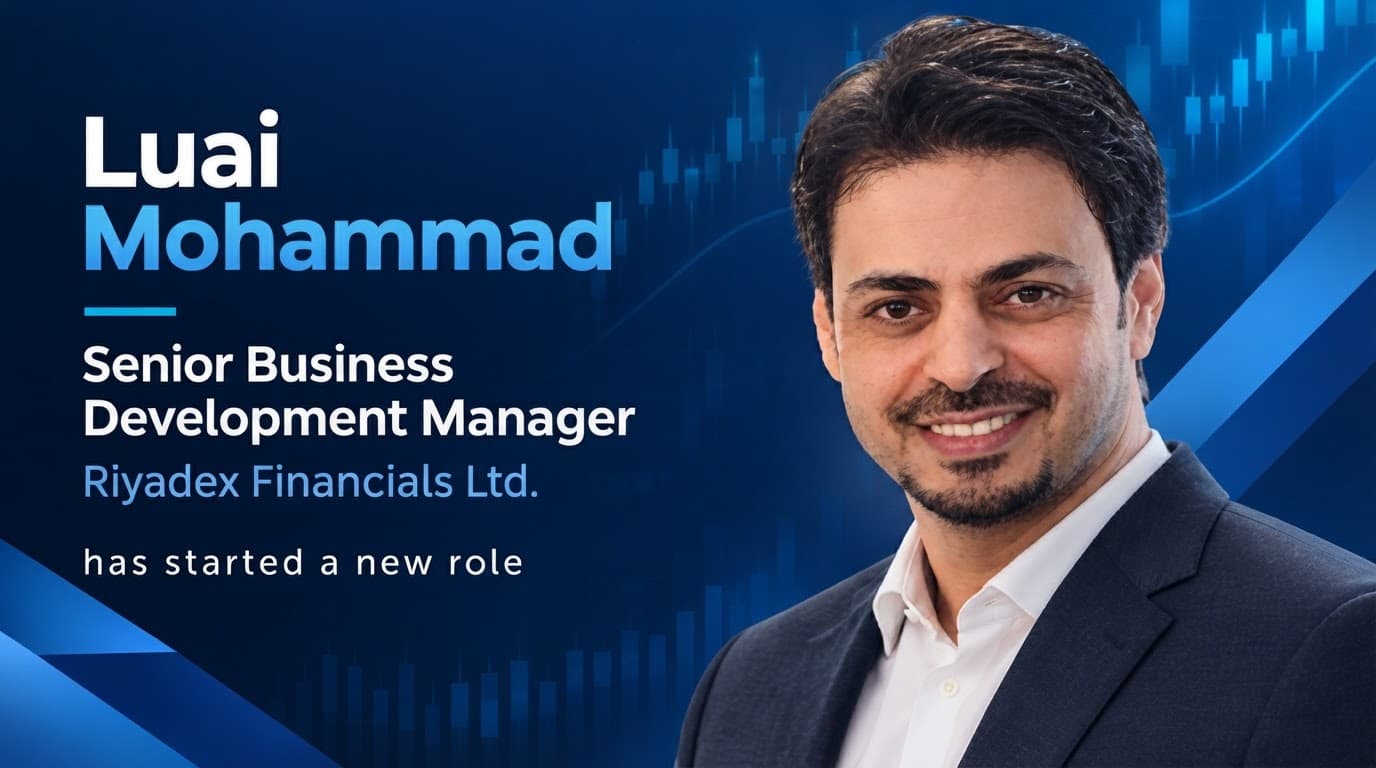 Luai Mohammad Starts as Senior Business Development Manager