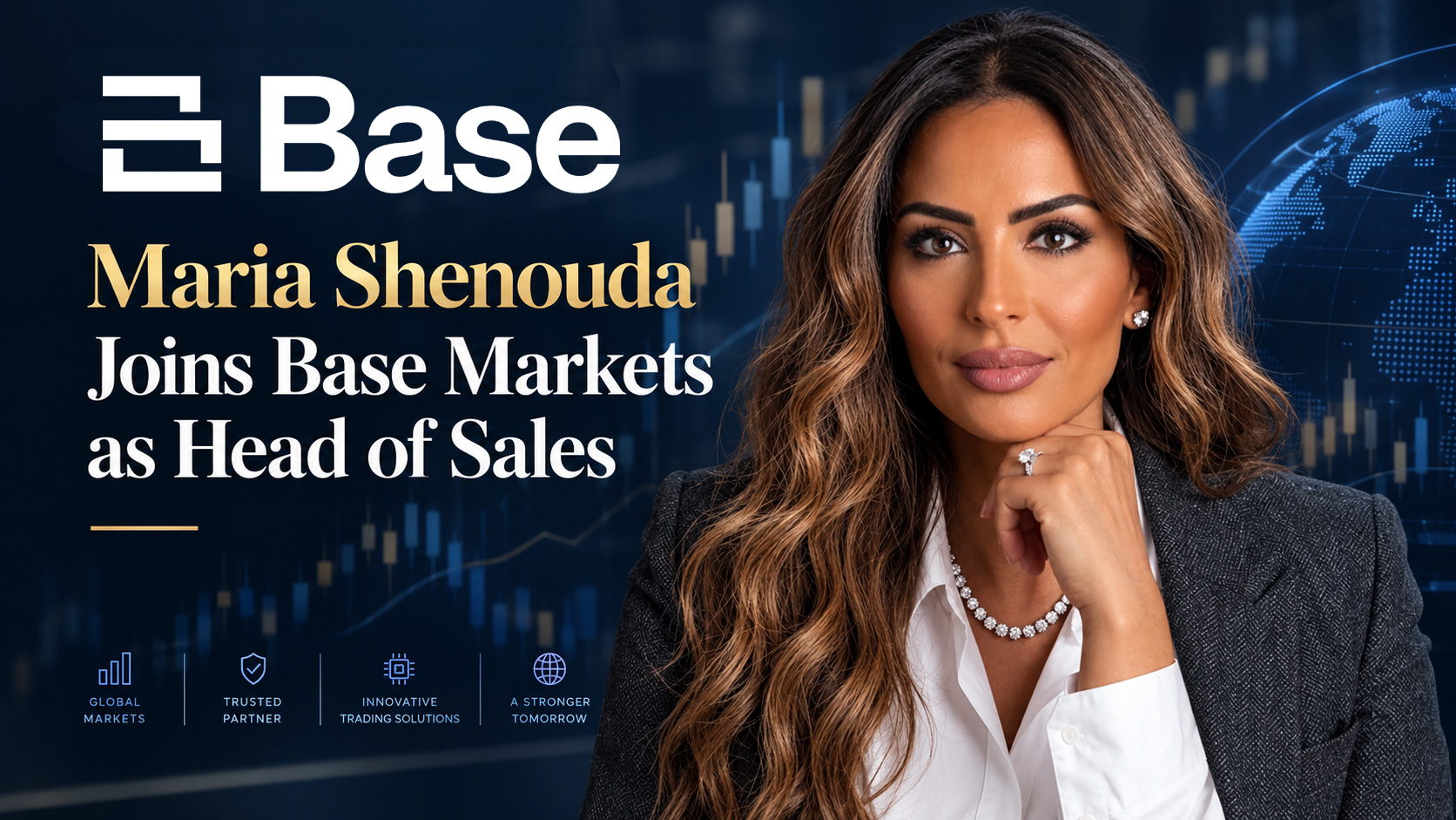 Maria Shenouda Joins Base Markets as Head of Sales
