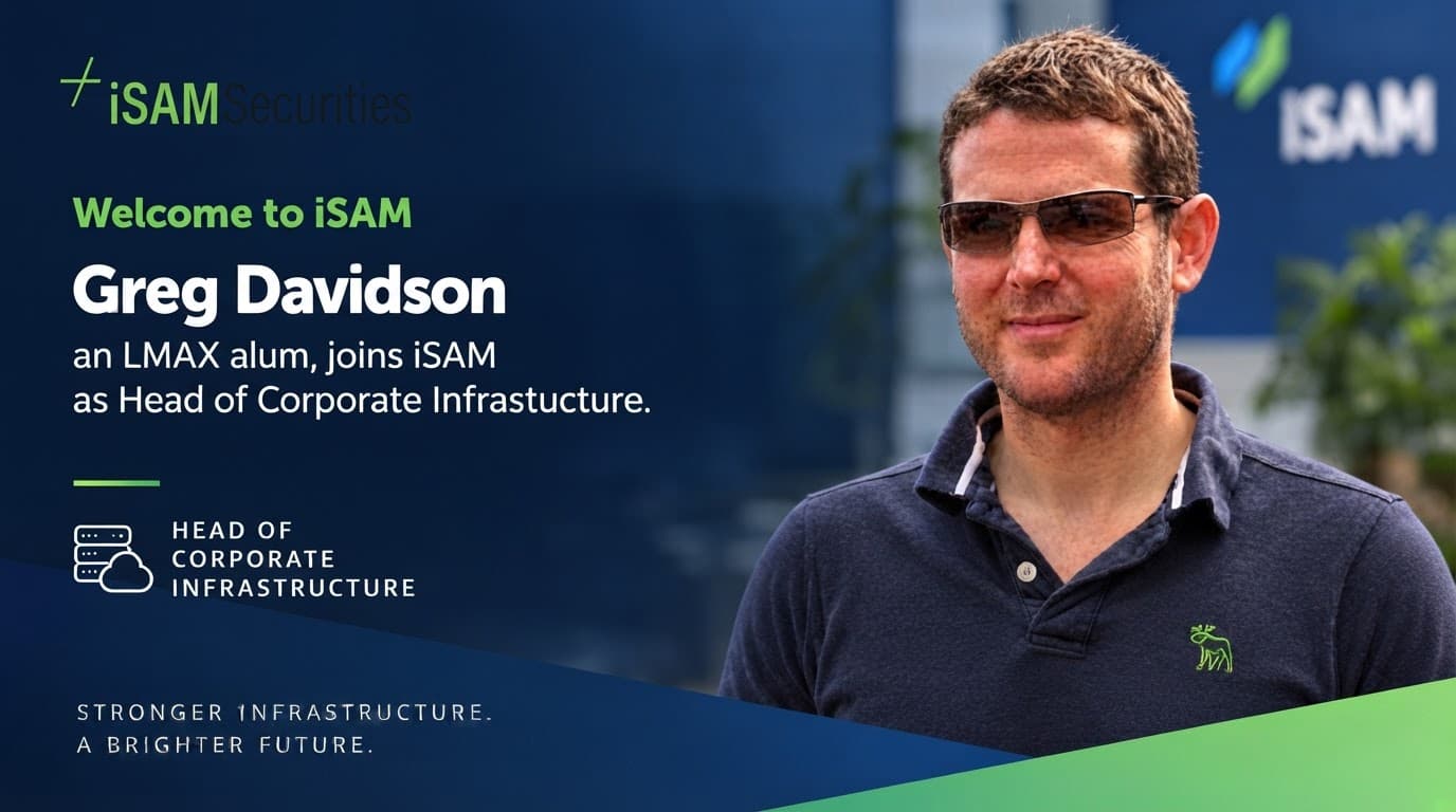 iSAM Names Greg Davidson Head of Corporate Infrastructure