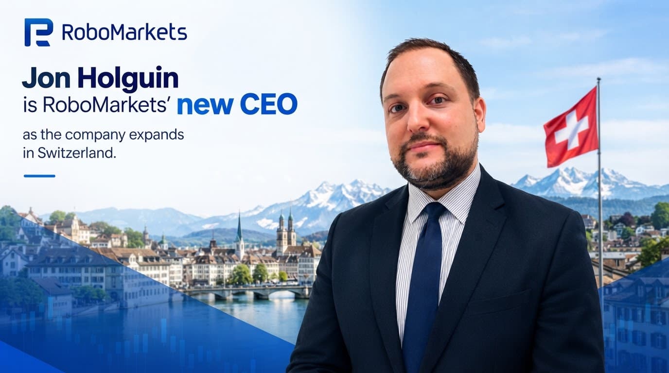 RoboMarkets Names Jon Holguin CEO, Expands in Switzerland