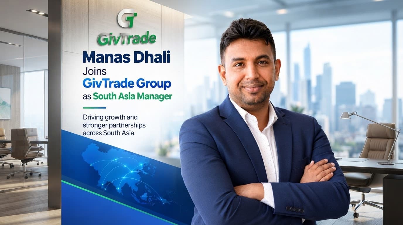 Manas Dhali Joins GivTrade Group as South Asia Manager