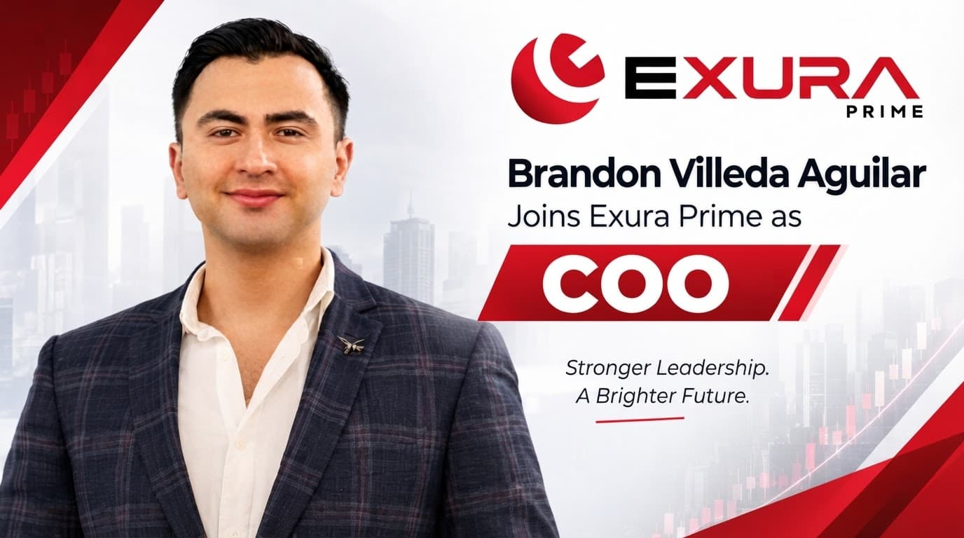 Brandon Villeda Aguilar Adds COO Role at Exura Prime