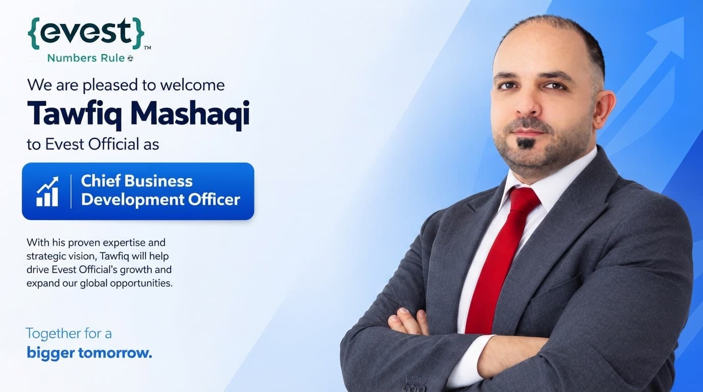 Evest Official Names Tawfiq Mashaqi Business Development Chief