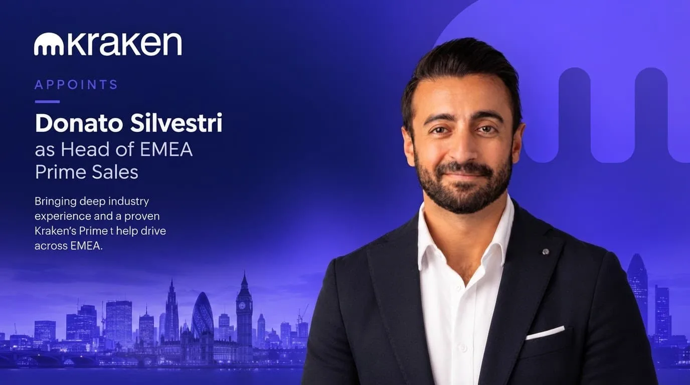 Kraken names Donato Silvestri EMEA Prime Sales chief
