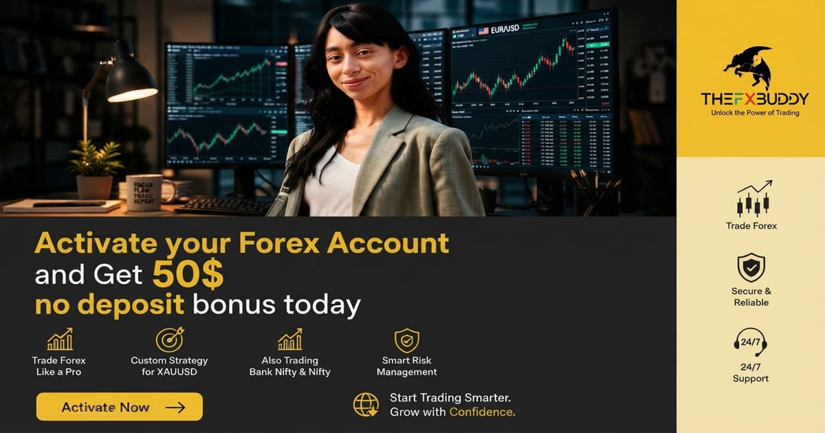 TheFXBuddy offers a $50 Forex Free No Deposit Bonus