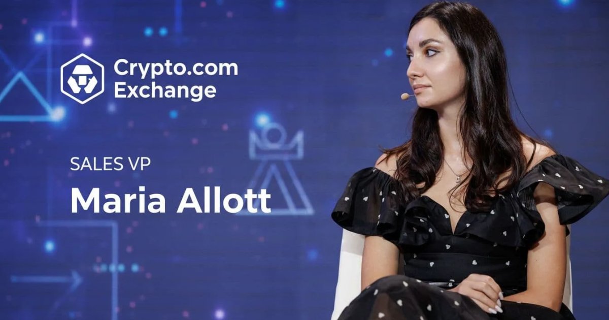Crypto.com Exchange Names Maria Allott Sales VP