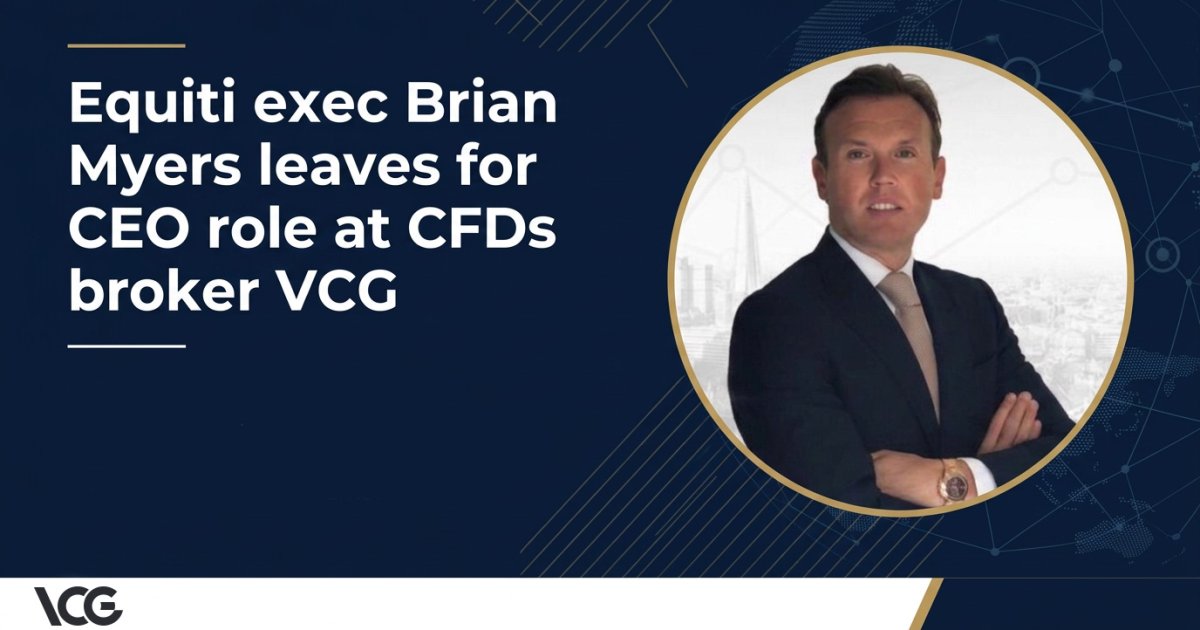 CFDs Broker VCG Names Brian Myers as CEO