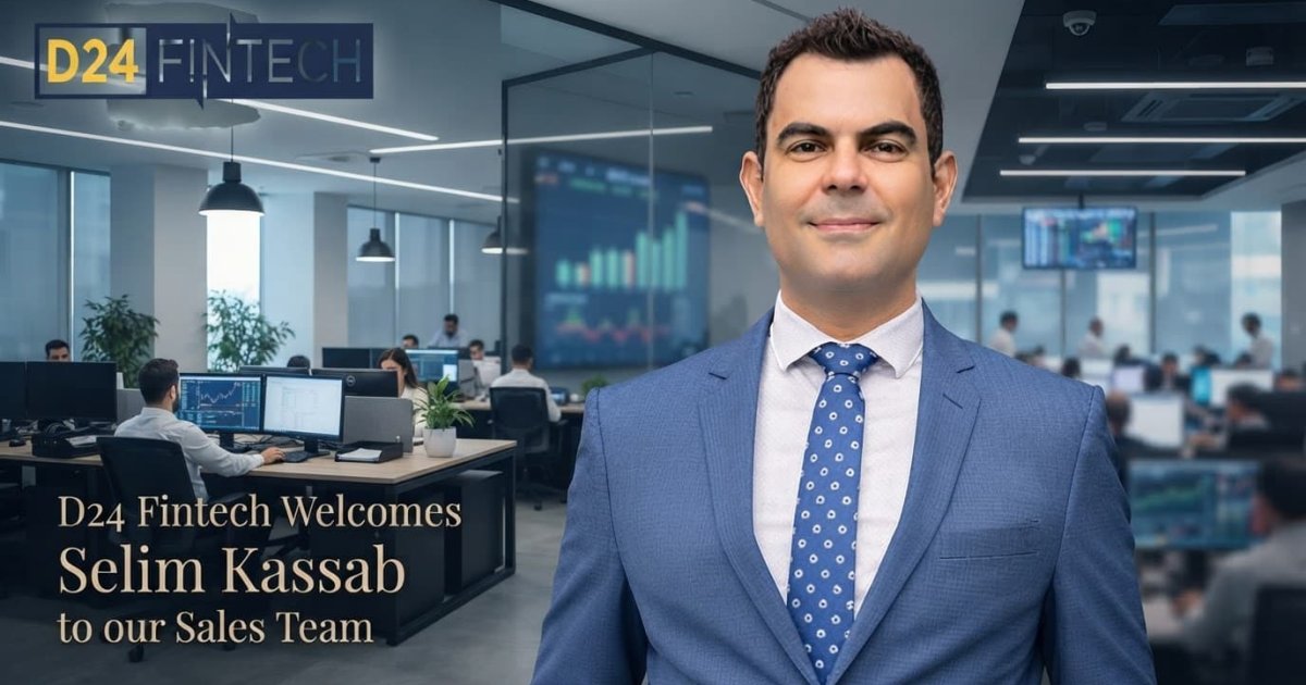 Selim Kassab joins the D24 Fintech sales team.