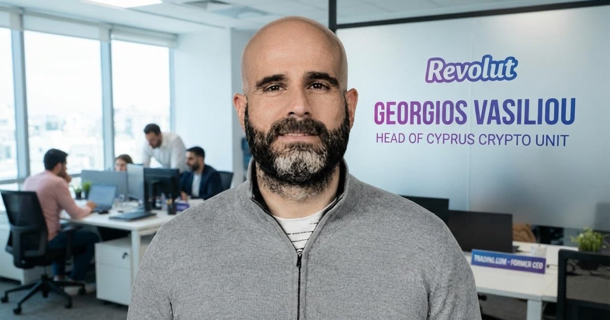 Revolut names Georgios Vasiliou to head its Cyprus crypto unit