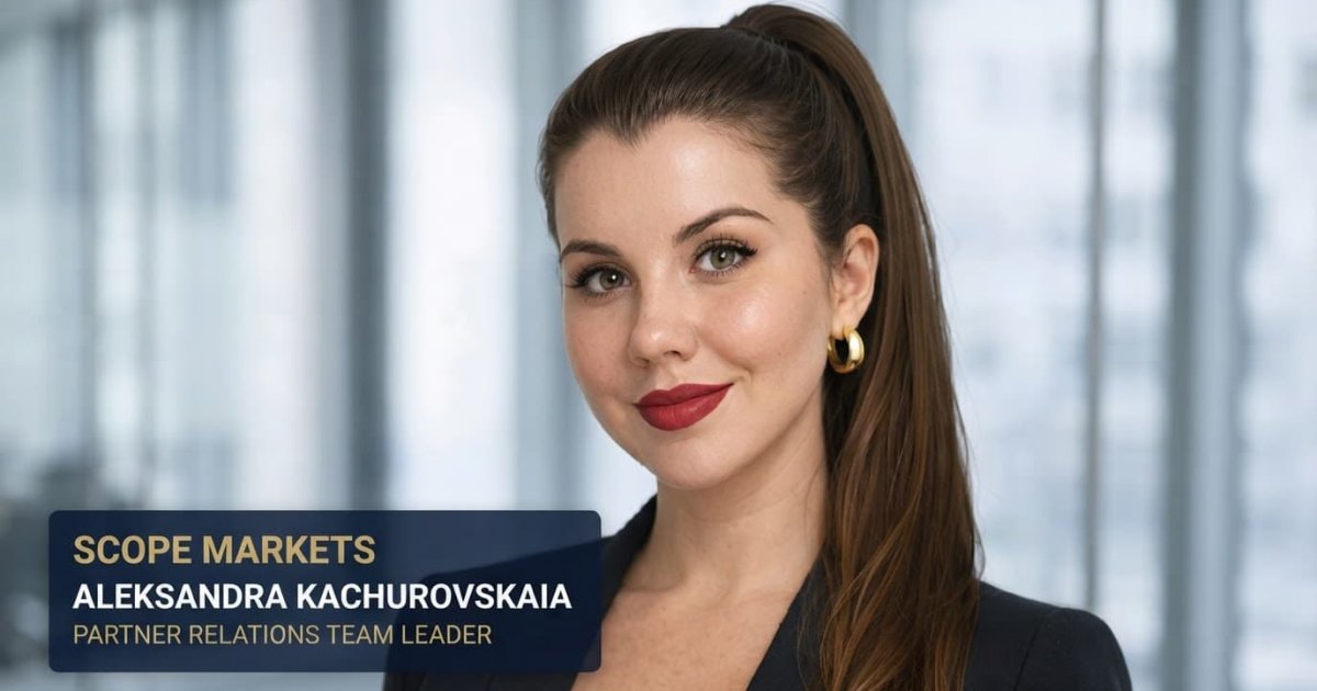 Aleksandra Kachurovskaia Joins Scope Markets Leadership
