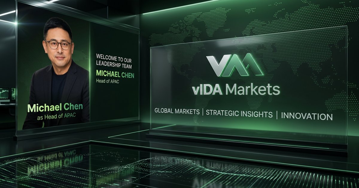 Michael Chen takes the role of Head of APAC at VIDA Markets