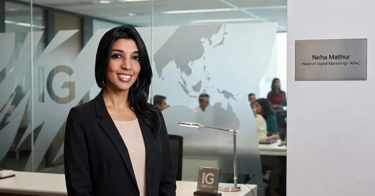 Neha Mathur Joins IG Group in APAC Marketing Role