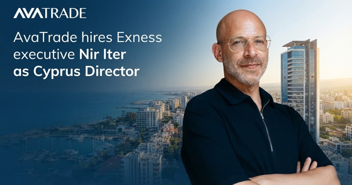 AvaTrade hires Exness executive Nir Iter as Cyprus Director