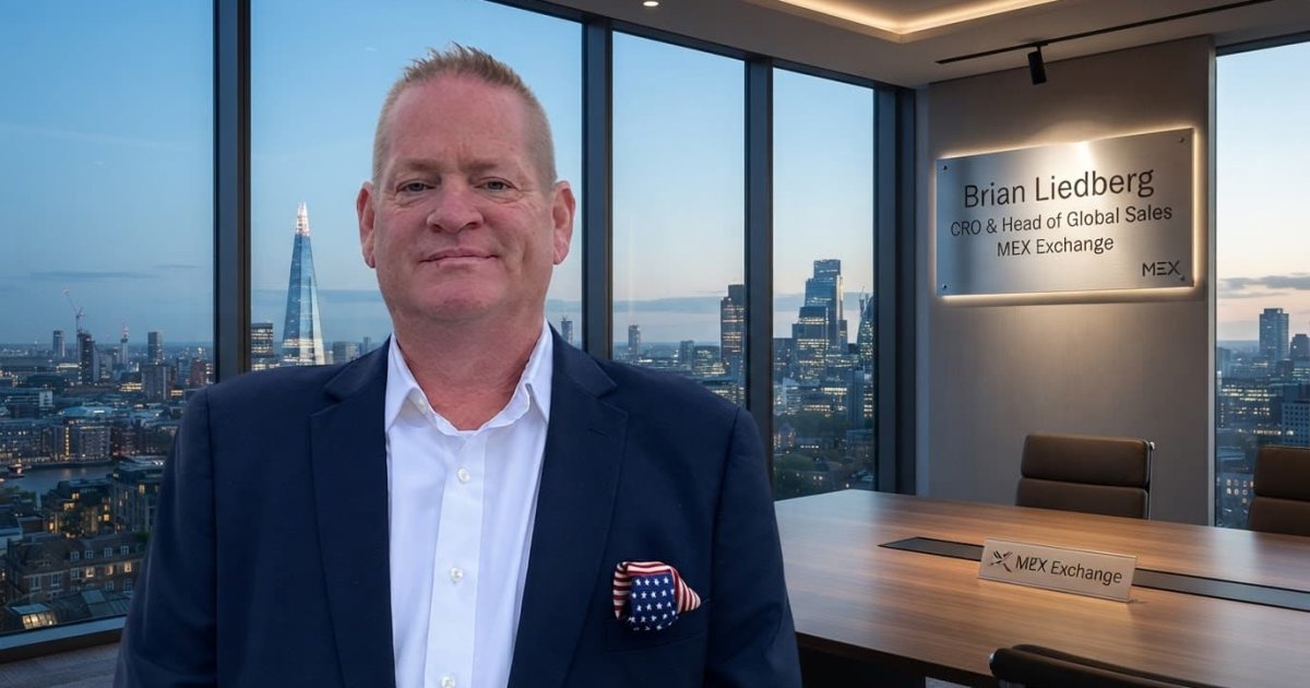 Brian Liedberg Joins MEX Exchange as CRO and Sales Head