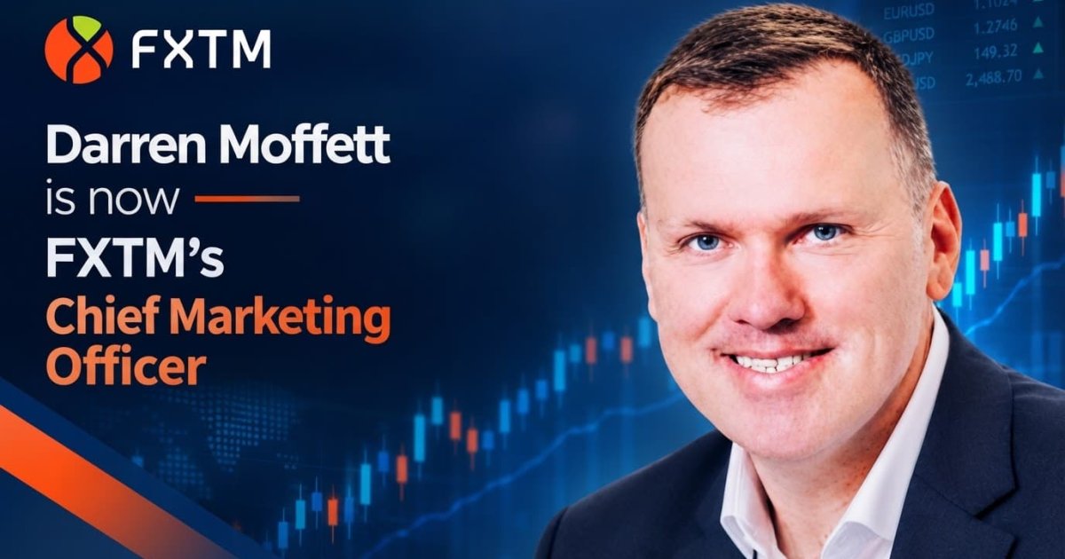Darren Moffett Joins FXTM as Chief Marketing Officer