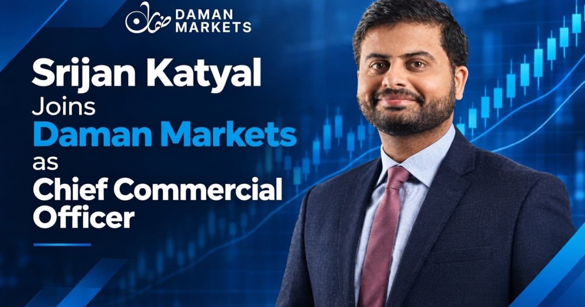 Daman Markets Names Srijan Katyal Chief Commercial Officer