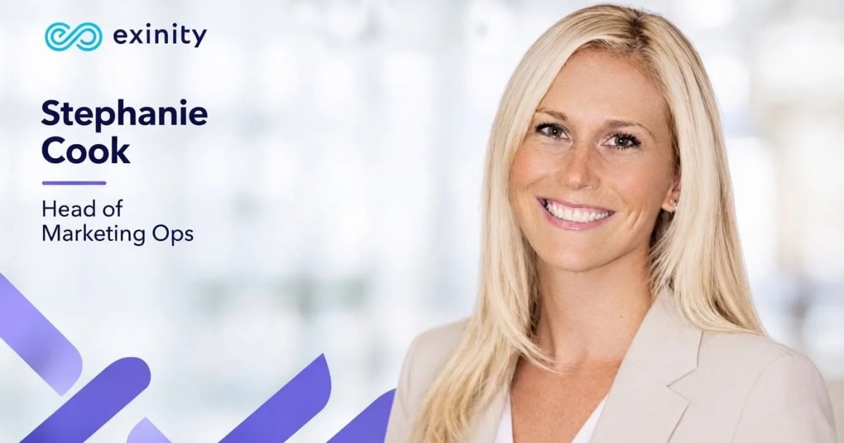 Exinity Names Stephanie Cook Head of Marketing Ops