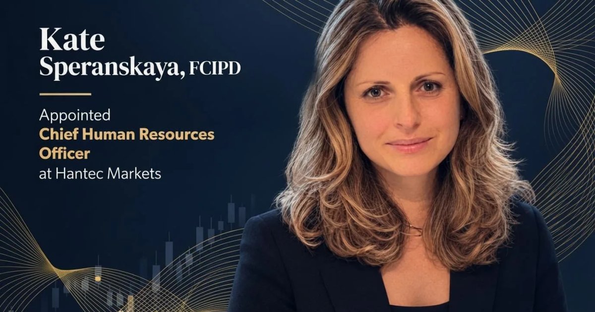 Hantec Markets Names Kate Speranskaya Chief HR Officer