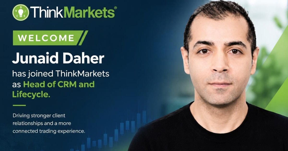Junaid Daher takes CRM and lifecycle role at ThinkMarkets