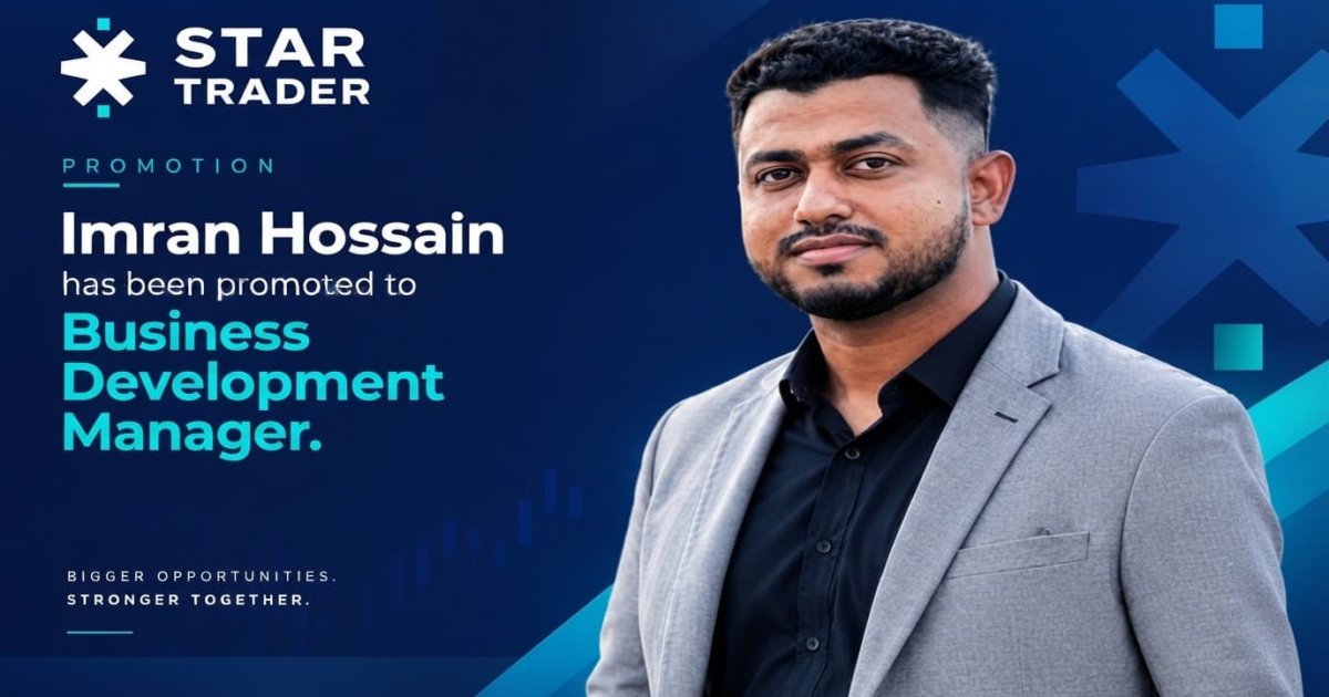 STARTRADER Promotes Imran Hossain to Business Manager