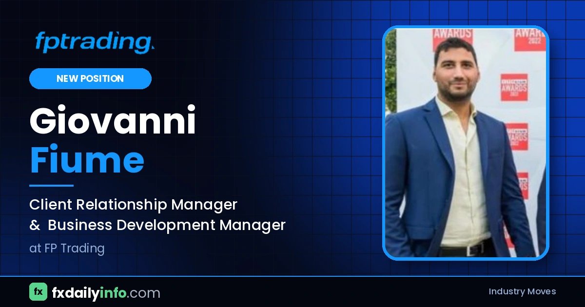 Giovanni Fiume Joins FP Trading as Relationship Manager