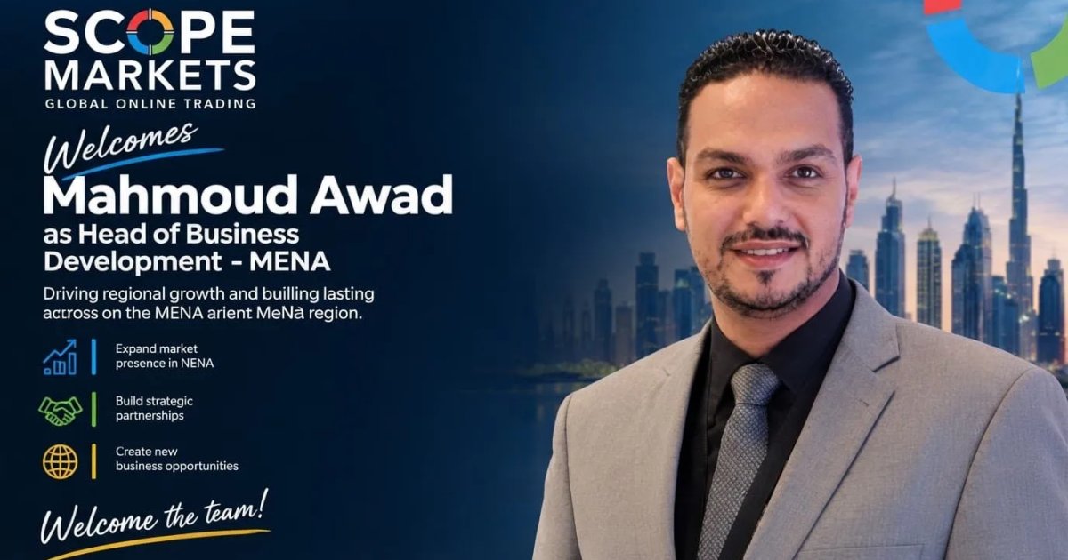 Mahmoud Awad Named Head of Business Development, MENA