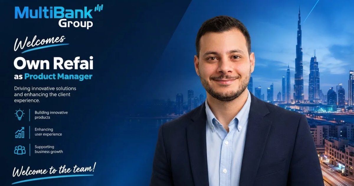 MultiBank Group Names Own Refai Product Manager
