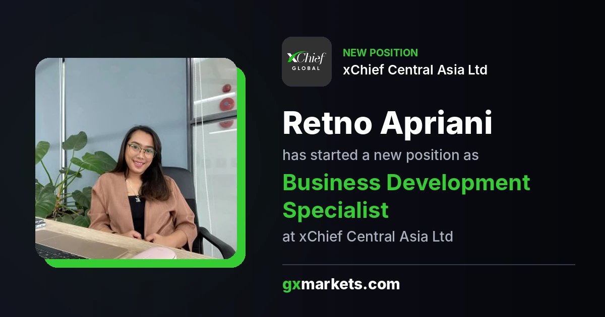 Retno Apriani Starts New Role at xChief Central Asia Ltd.