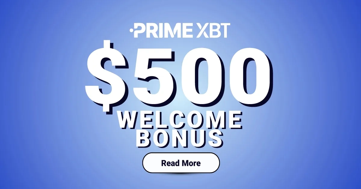 Gxmarkets | Special Deal from PrimeXBT Receive a $500 Welcome Present